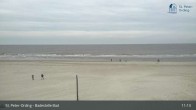 Archiv Foto Webcam St. Peter-Ording: Badestelle Bad 10:00