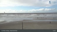 Archiv Foto Webcam St. Peter-Ording: Badestelle Bad 13:00