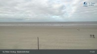 Archiv Foto Webcam St. Peter-Ording: Badestelle Bad 10:00