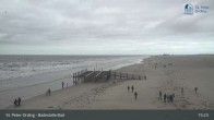 Archiv Foto Webcam St. Peter-Ording: Badestelle Bad 14:00