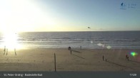 Archiv Foto Webcam St. Peter-Ording: Badestelle Bad 16:00