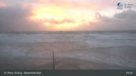 Archiv Foto Webcam St. Peter-Ording: Badestelle Bad 02:00