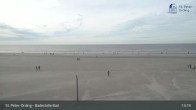 Archiv Foto Webcam St. Peter-Ording: Badestelle Bad 13:00