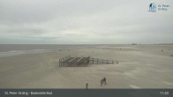 Archiv Foto Webcam St. Peter-Ording: Badestelle Bad 10:00