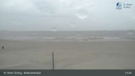 Archiv Foto Webcam St. Peter-Ording: Badestelle Bad 12:00