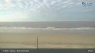 Archiv Foto Webcam St. Peter-Ording: Badestelle Bad 10:00