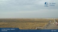 Archiv Foto Webcam St. Peter-Ording: Erlebnis - Promenade 08:00