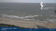 Archived image Webcam Timmendorf Beach MARITIM Pier 14:00