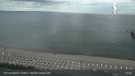 Archived image Webcam Timmendorf Beach MARITIM Pier 14:00