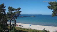 Archiv Foto Webcam Ostseebad Binz - Strandpromenade 15:00