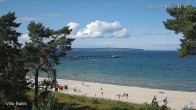 Archiv Foto Webcam Ostseebad Binz - Strandpromenade 15:00