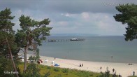 Archiv Foto Webcam Ostseebad Binz - Strandpromenade 09:00