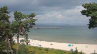 Archiv Foto Webcam Ostseebad Binz - Strandpromenade 11:00