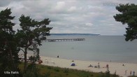 Archiv Foto Webcam Ostseebad Binz - Strandpromenade 13:00