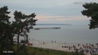Archiv Foto Webcam Ostseebad Binz - Strandpromenade 19:00