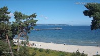 Archiv Foto Webcam Ostseebad Binz - Strandpromenade 08:00