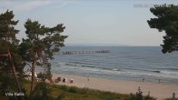 Archiv Foto Webcam Ostseebad Binz - Strandpromenade 07:00
