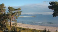 Archiv Foto Webcam Ostseebad Binz - Strandpromenade 07:00
