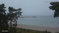 Archiv Foto Webcam Ostseebad Binz - Strandpromenade 17:00