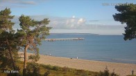 Archiv Foto Webcam Ostseebad Binz - Strandpromenade 07:00