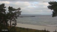 Archiv Foto Webcam Ostseebad Binz - Strandpromenade 07:00