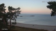Archiv Foto Webcam Ostseebad Binz - Strandpromenade 07:00