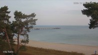 Archiv Foto Webcam Ostseebad Binz - Strandpromenade 08:00