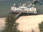 Archiv Foto Webcam Ostseebad Sellin: Seebrücke 13:00