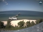 Archiv Foto Webcam Ostseebad Sellin: Seebrücke 13:00