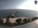 Archiv Foto Webcam Ostseebad Sellin: Seebrücke 07:00