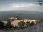 Archiv Foto Webcam Ostseebad Sellin: Seebrücke 17:00