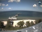 Archiv Foto Webcam Ostseebad Sellin: Seebrücke 13:00