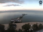 Archiv Foto Webcam Ostseebad Sellin: Seebrücke 19:00