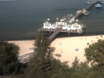 Archiv Foto Webcam Ostseebad Sellin: Seebrücke 13:00