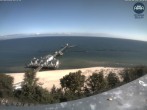 Archiv Foto Webcam Ostseebad Sellin: Seebrücke 07:00