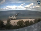Archiv Foto Webcam Ostseebad Sellin: Seebrücke 13:00