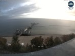 Archiv Foto Webcam Ostseebad Sellin: Seebrücke 08:00