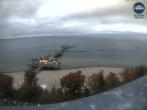Archiv Foto Webcam Ostseebad Sellin: Seebrücke 17:00