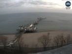 Archiv Foto Webcam Ostseebad Sellin: Seebrücke 08:00