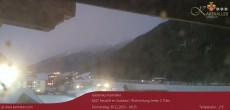 Archived image Webcam View to Neustift and Serles 00:00