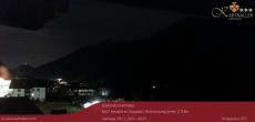 Archived image Webcam View to Neustift and Serles 03:00