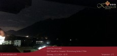 Archived image Webcam View to Neustift and Serles 01:00