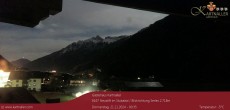 Archived image Webcam View to Neustift and Serles 23:00