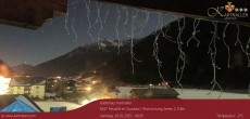 Archiv Foto Webcam Blick Neustift und Serles / Stubaital 23:00