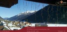 Archiv Foto Webcam Blick Neustift und Serles / Stubaital 11:00