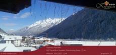 Archiv Foto Webcam Blick Neustift und Serles / Stubaital 11:00