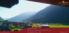 Archived image Webcam View to Neustift and Serles 07:00