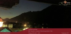 Archived image Webcam View to Neustift and Serles 03:00