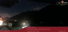 Archiv Foto Webcam Blick Neustift und Serles / Stubaital 23:00