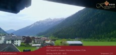 Archiv Foto Webcam Blick Neustift und Serles / Stubaital 05:00